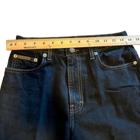 Calvin Klein Black Five Pocket Jeans. Size 6. 32 inch inseam. Great Condition!! - Picture 5 of 11